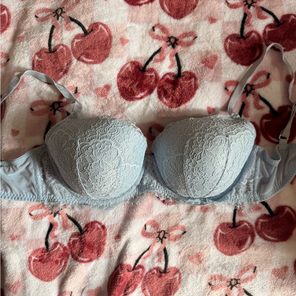 Victoria's Secret Lace Bra - Baby Blue
